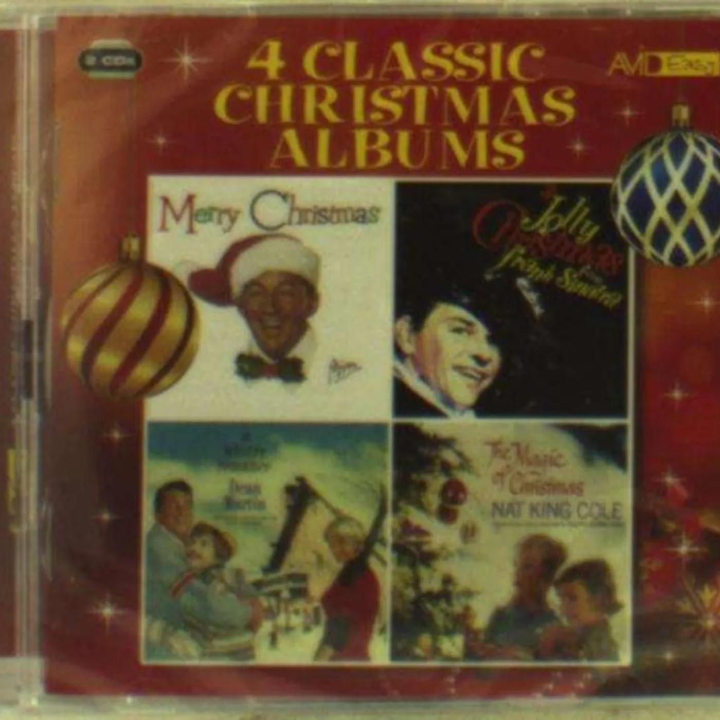 Bing Crosby / Frank Sinatra / Dean Martin / Nat King Cole CD - Four Classic Christmas Albums (Merry Christmas / A Jolly Christmas / A Winter Romance / The Magic Of Christmas)