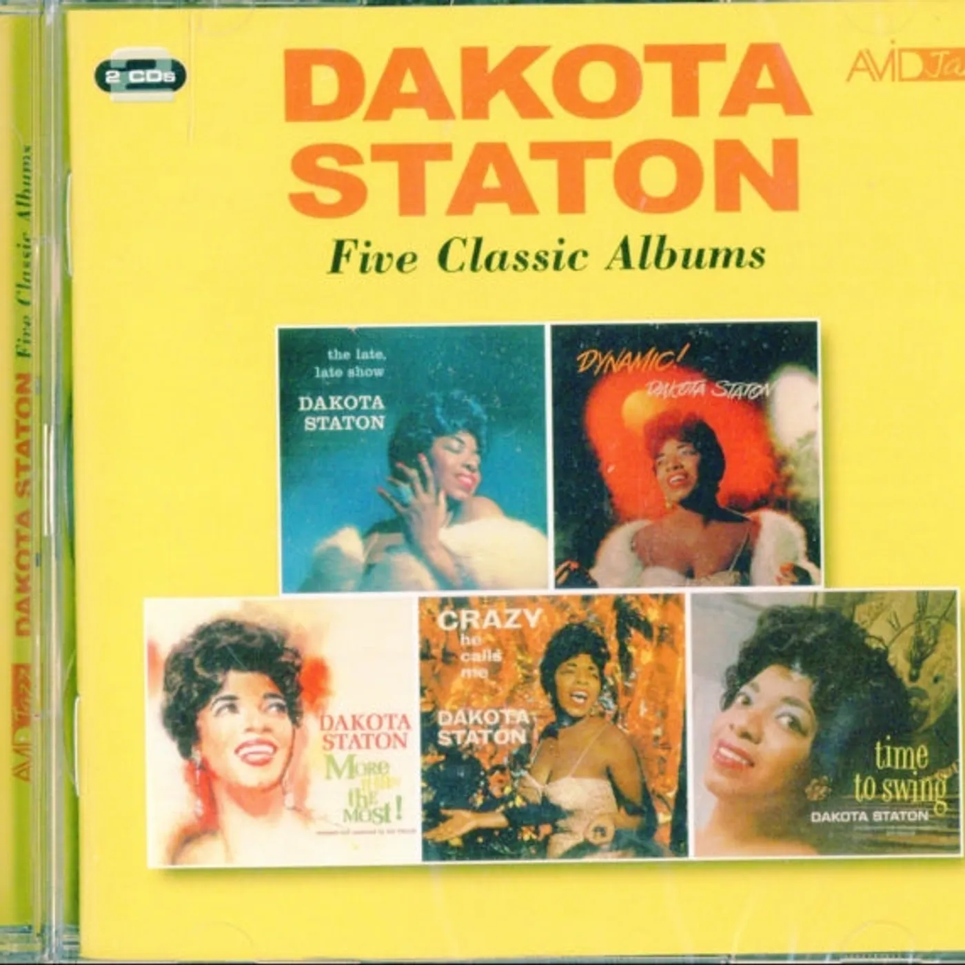 Dakota Staton CD - Five Classic Albums (The Late Late Show / Dynamic! / More Than The Most! / Crazy He Calls Me / Time To Swing)