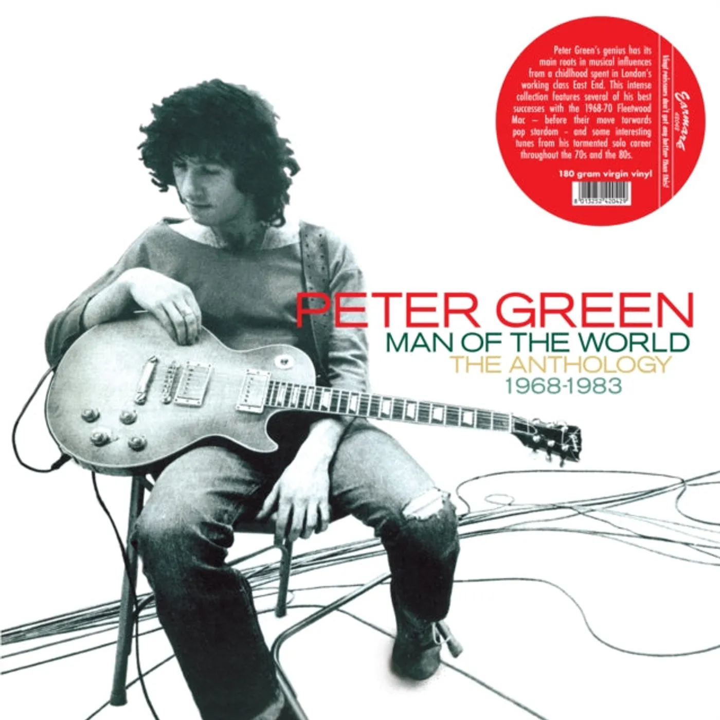 Peter Green LP Vinyl Record - Man Of The World - The Anthology 19 68-19 83