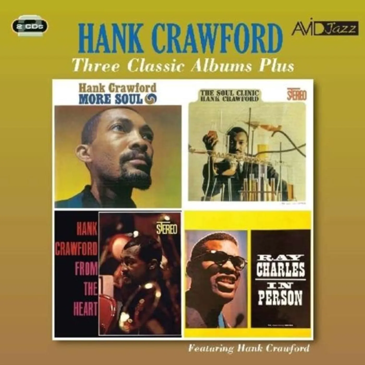 Hank Crawford CD - Three Classic Albums Plus