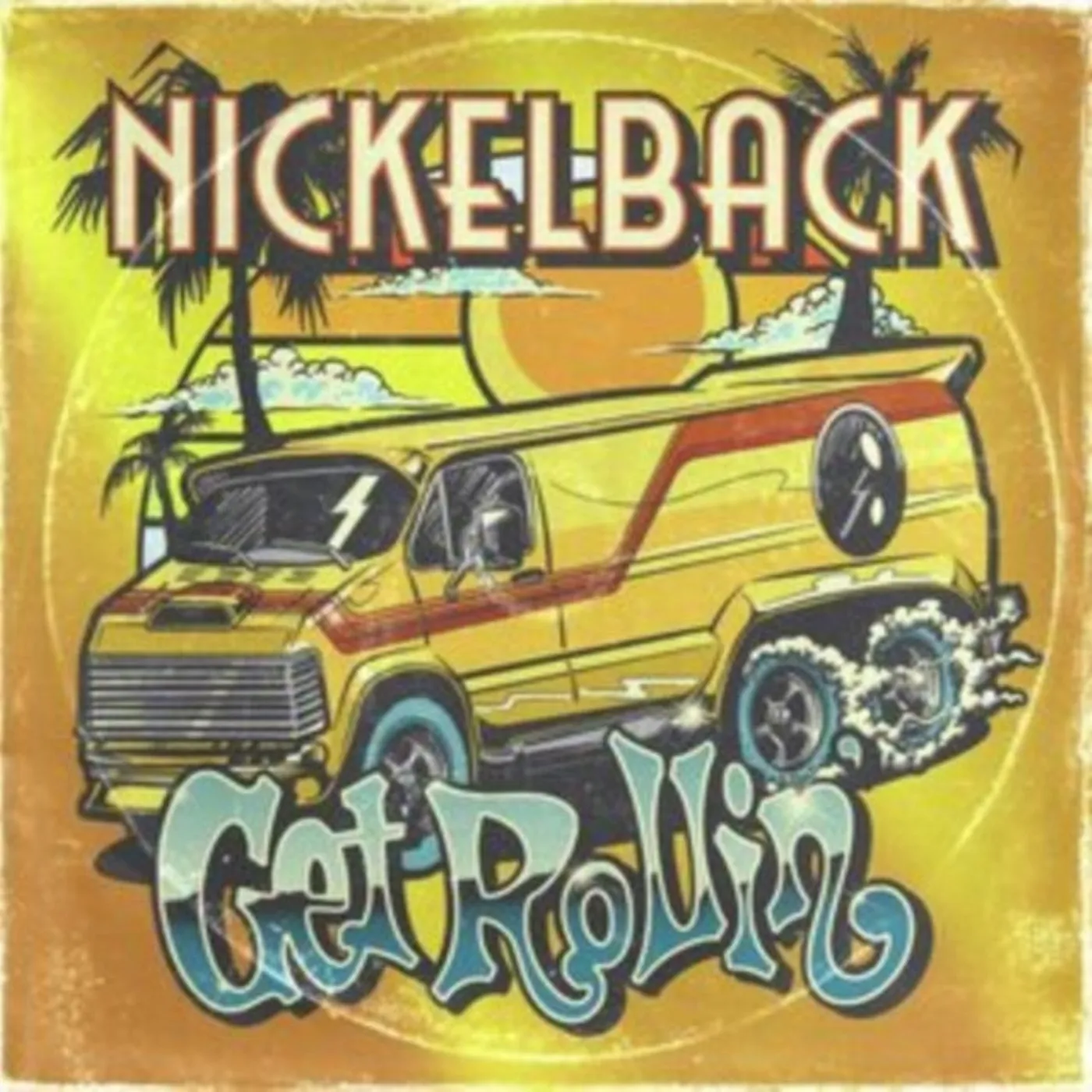 Nickelback LP - Get Rollin' (Transparent Orange Vinyl)