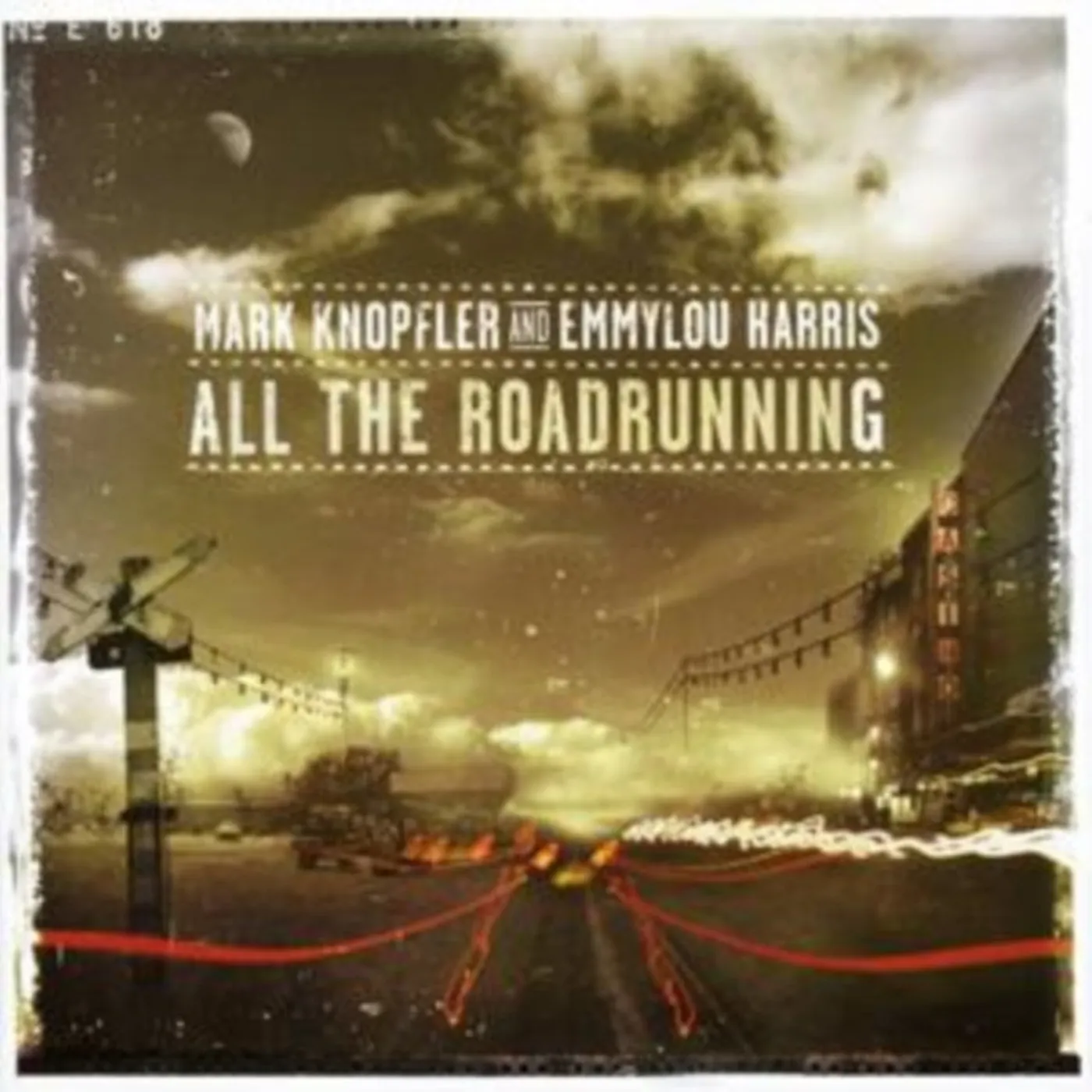 Mark Knopfler & Emmylou Harris CD - All The Roadrunning