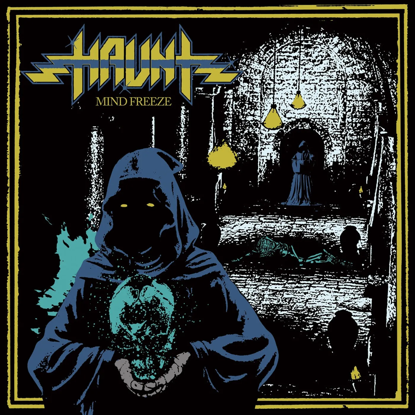 Haunt LP - Mind Freeze (Blue/Green/Yellow Frozen Pinwheel) (Vinyl)