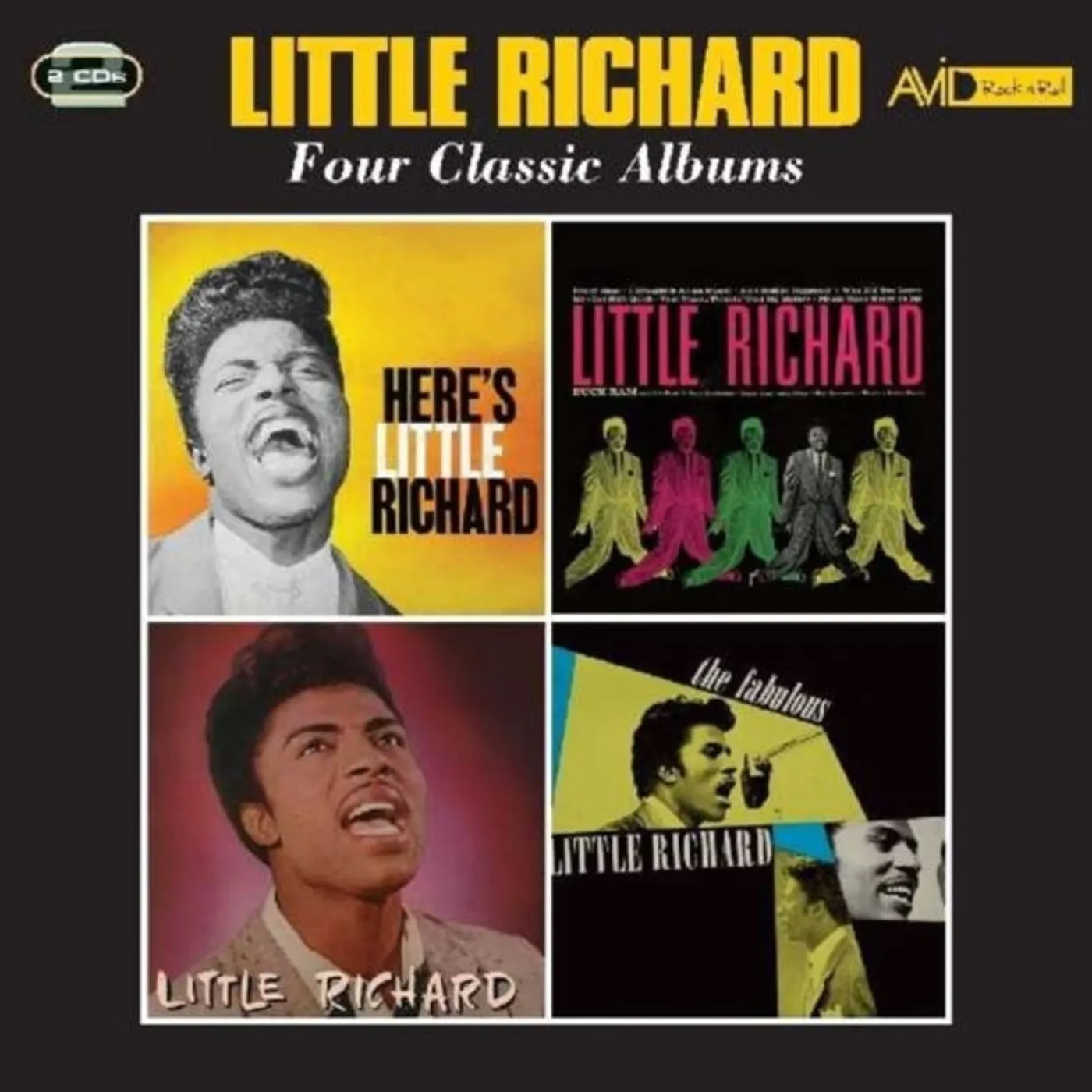 Little Richard CD - Four Classic Albums (Here's Little Richard / Little Richard / Little Richard / The Fabulous Little Richard)