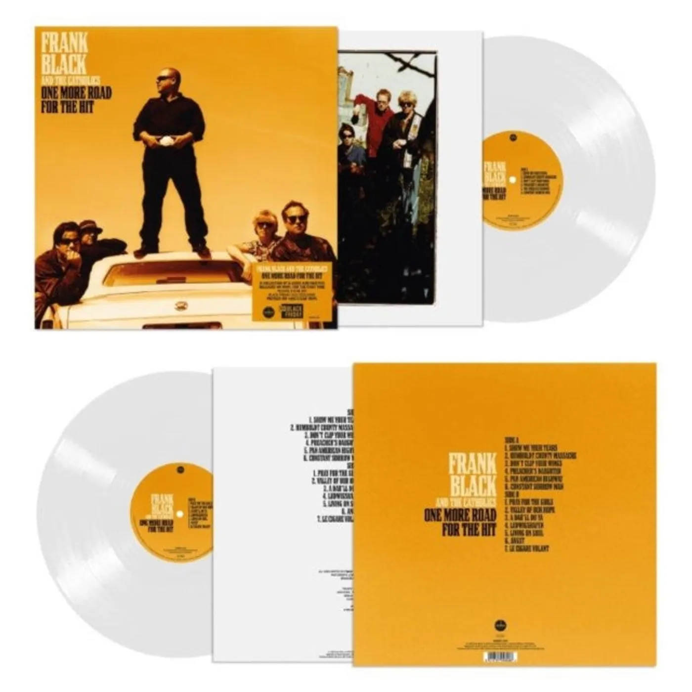 Frank Black & The Catholics LP Vinyl Record - One More Road For The Hit (Clear Vinyl) (Black Friday 20. 22)
