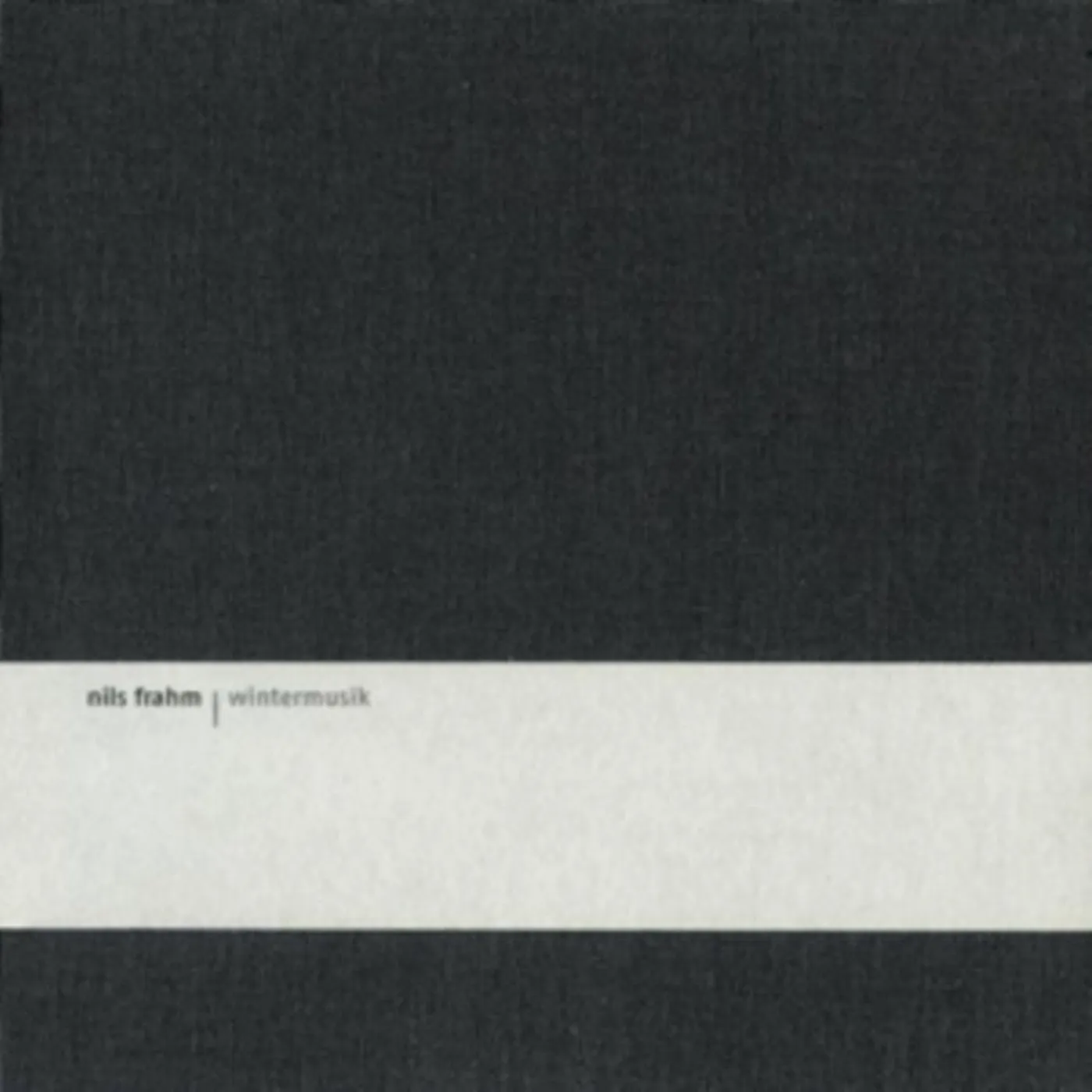 Nils Frahm LP Vinyl Record - Wintermusik