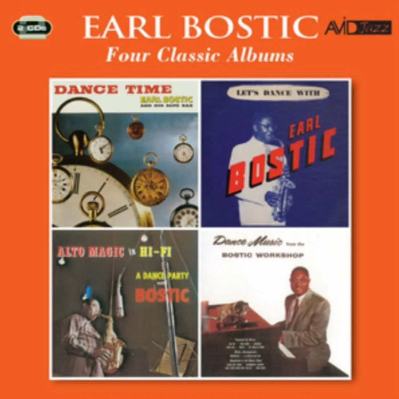 Earl Bostic CD - Four Classic Albums