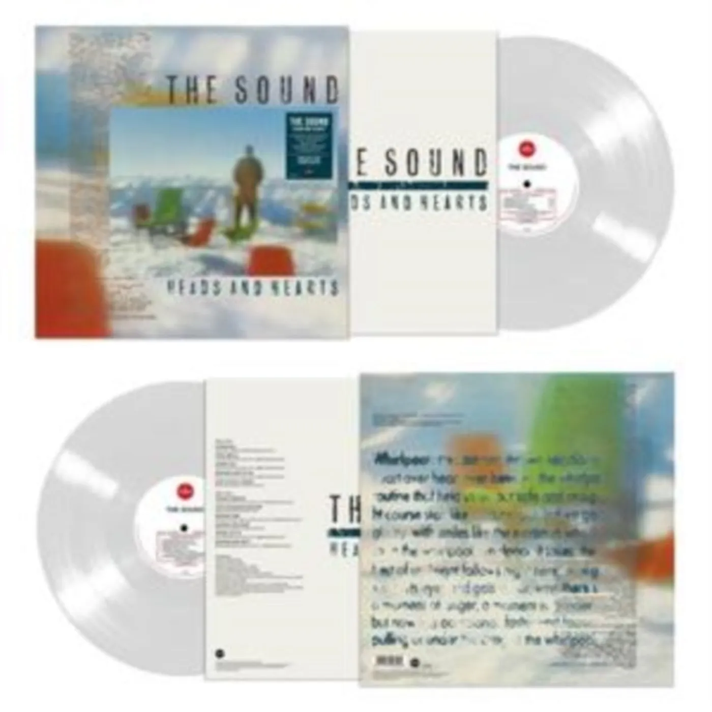 The Sound LP Vinyl Record - Heads And Hearts (Clear Vinyl)