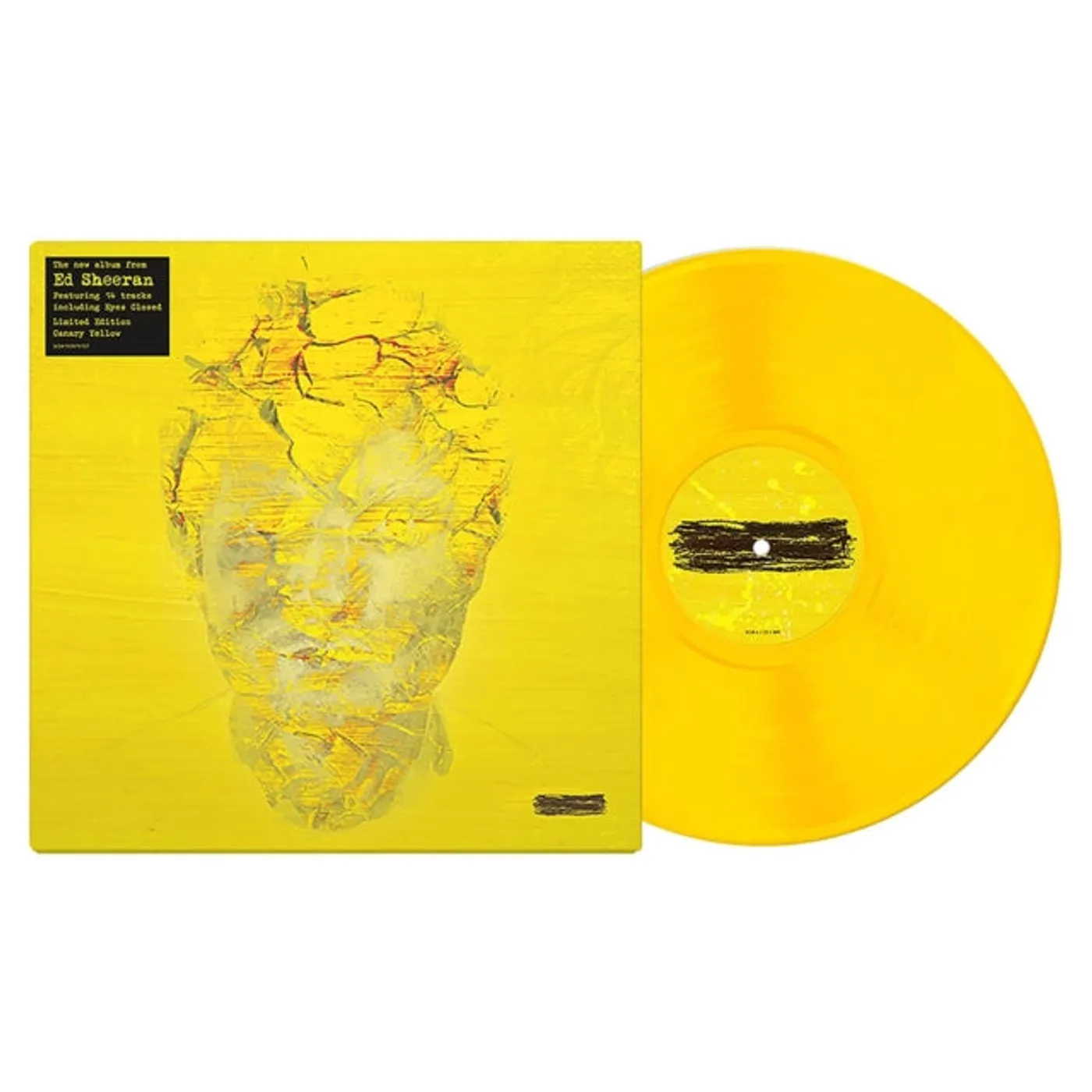 Ed Sheeran LP - - (Subtract) - Yellow Vinyl