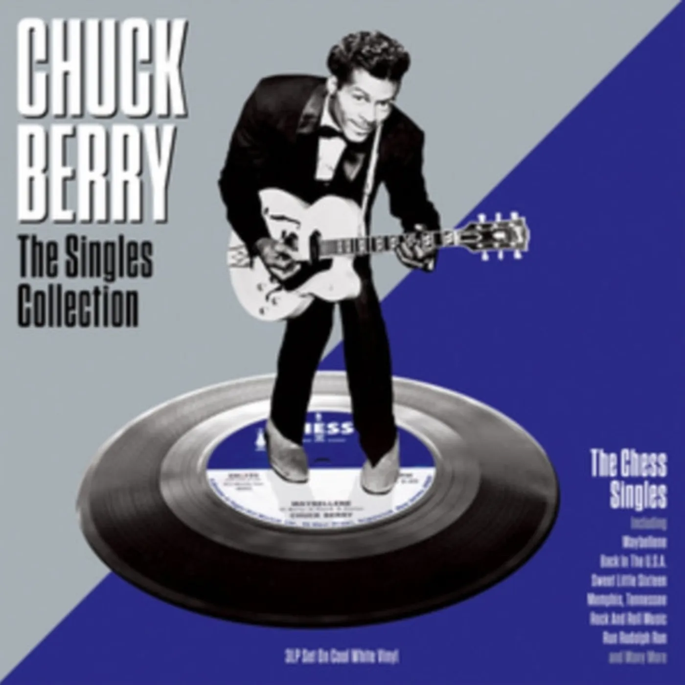 Chuck Berry LP Vinyl Record The Singles Collection (White Vinyl)
