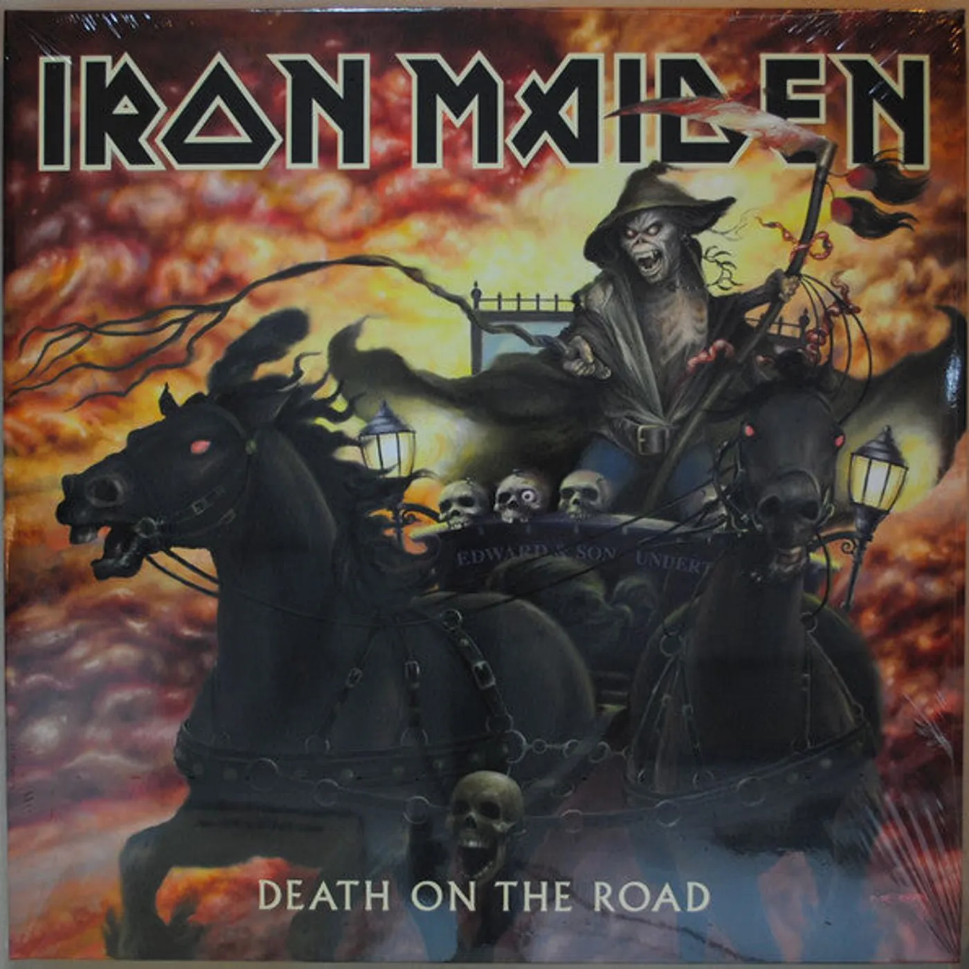 Iron Maiden LP Vinyl Record - Death on the Road