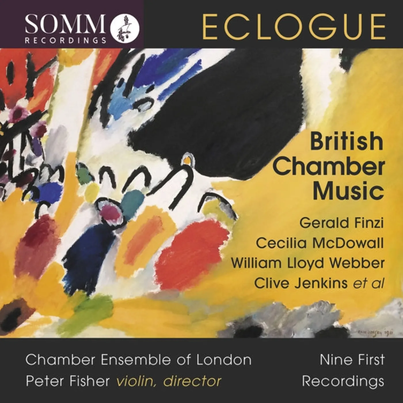 Chamber Orch Of Ldn / Fisher CD - Gerald Finzi / Clive Jenkins / Cecilia Mcdowall / Alan Ridout / William Lloyd Webber / Ronald Binge / Elias Parish Alvars / Don Shearman / Joseph Horovitz / Robin Milford: Eclogue - British Chamber Music