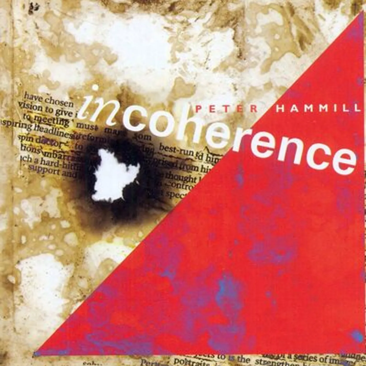 Peter Hammill LP - Incoherence - Vinyl Edition