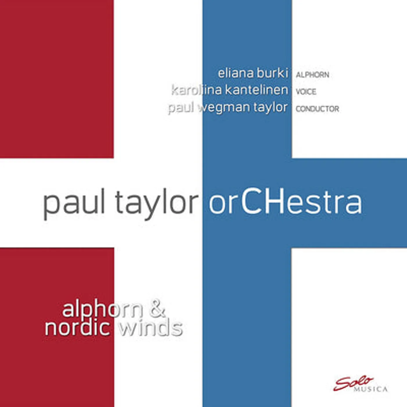 Paul Taylor Orchestra LP - Alphorn & Nordic Winds (Vinyl)