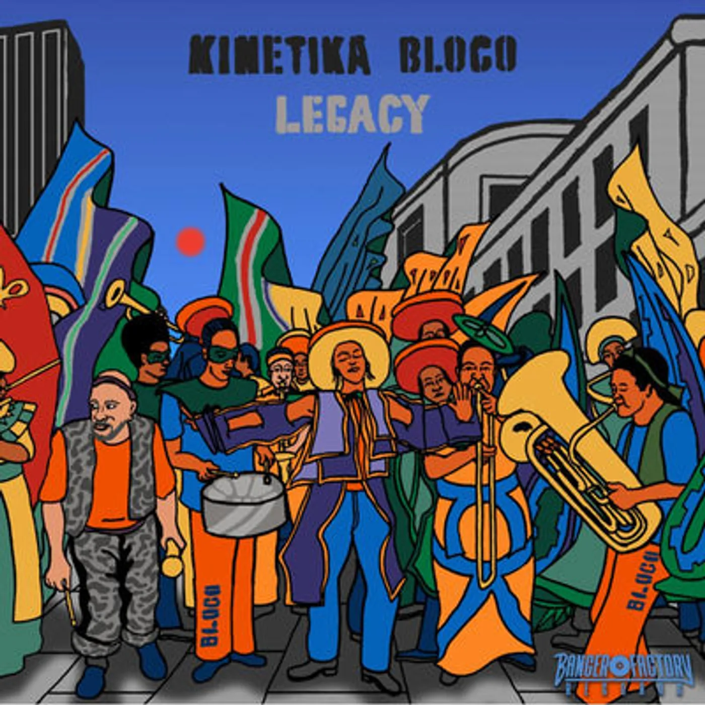 Kinetika Bloco LP - Legacy (Vinyl)