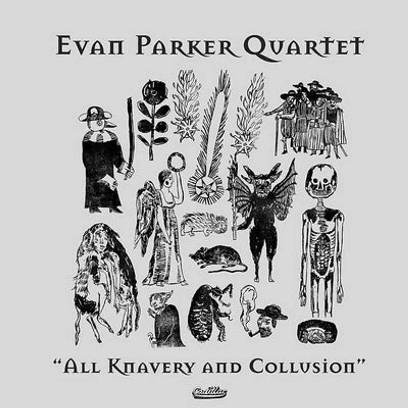 Evan Parker Quartet LP - All Knavery & Collusion (Vinyl)