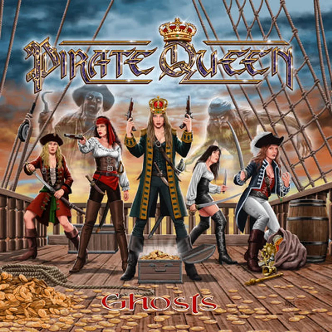 Pirate Queen LP - Ghosts (Vinyl)