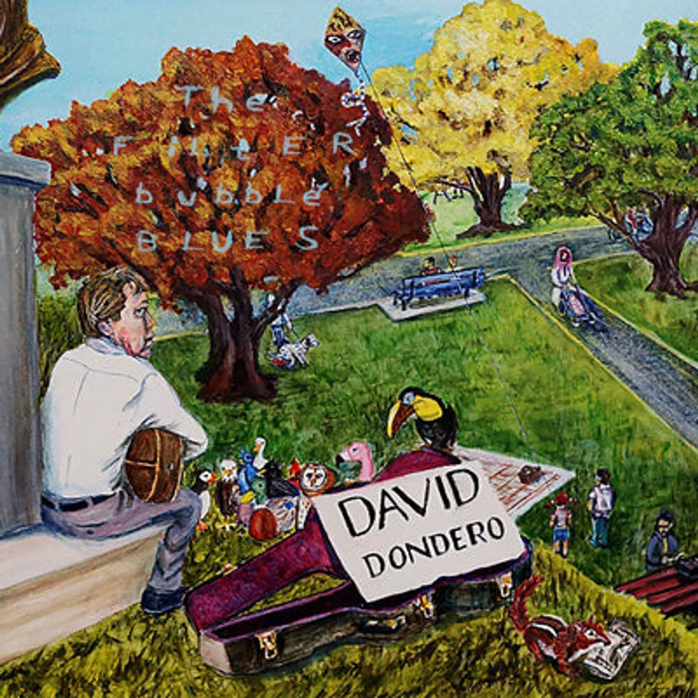 David Dondero LP - Filter Bubble Blues The (Vinyl)
