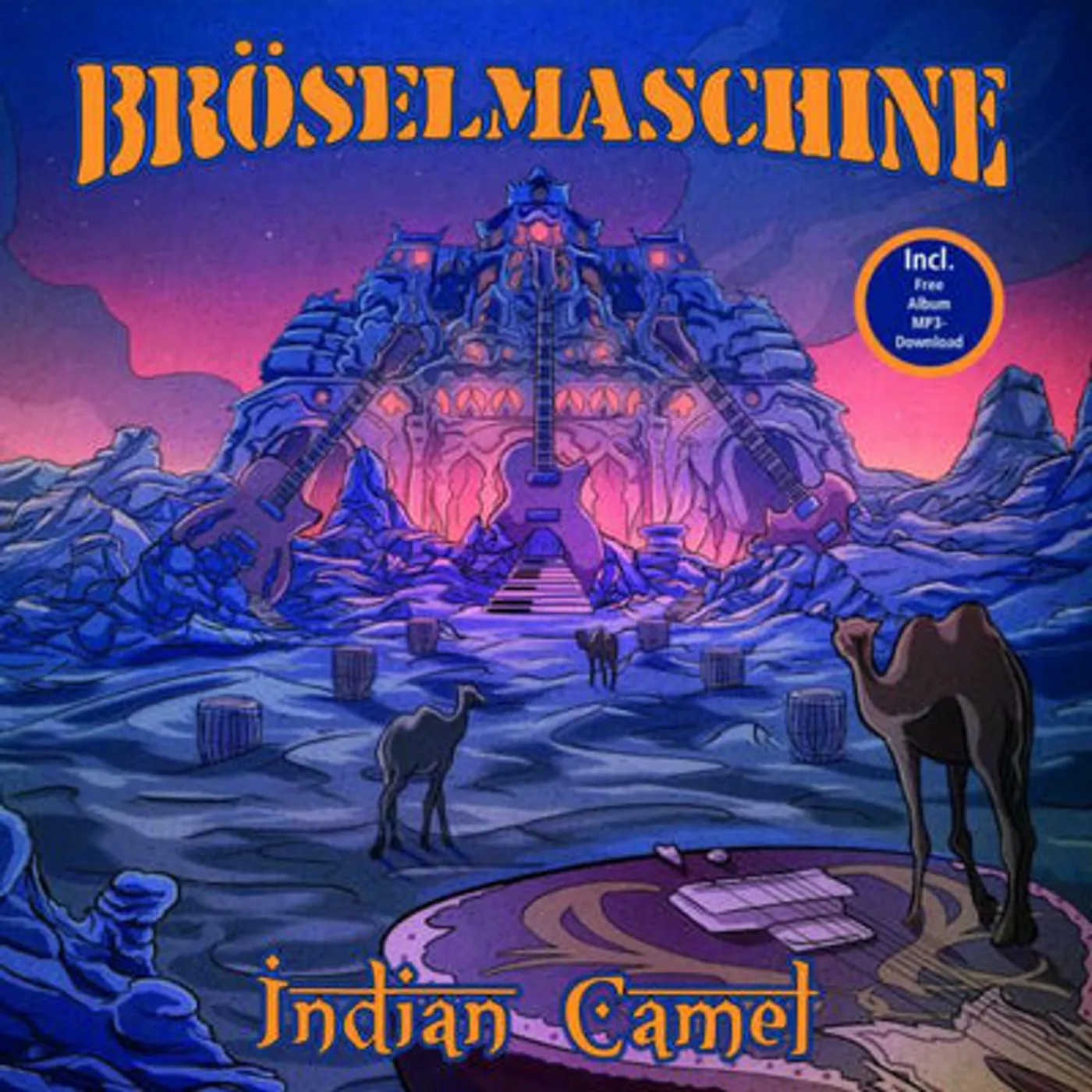 BröselMaschine LP - Indian Camel - Black Vinyldow