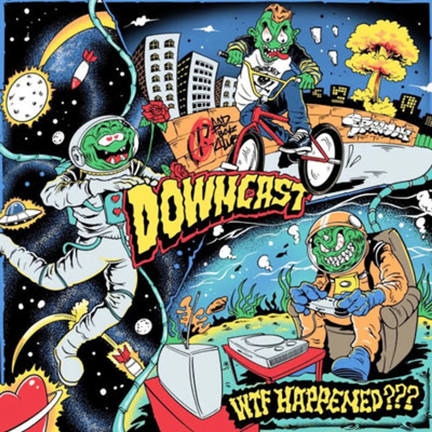 Downcast LP - Wtf Happened? (Vinyl)