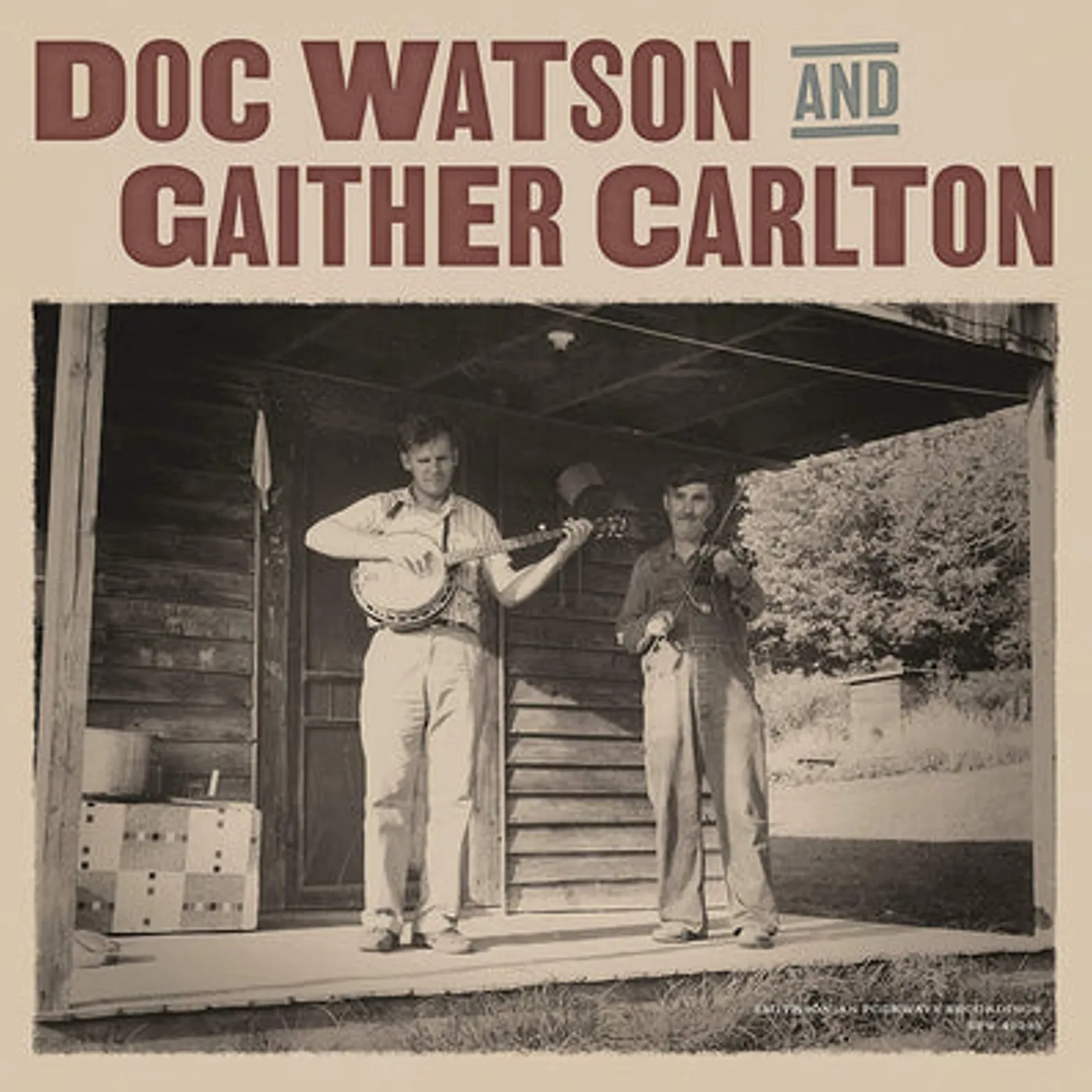 Doc Watson And Gaither Carlton LP - Doc Watson And Gaither Carlton (Vinyl)