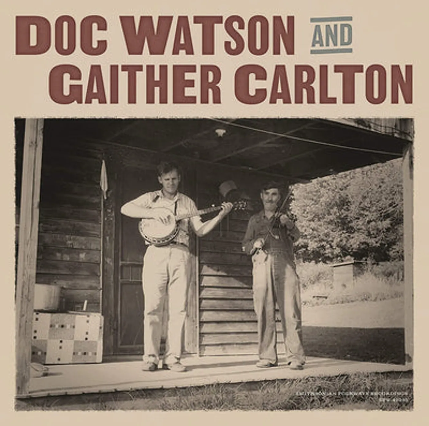 Doc Watson and Gaither Carlton