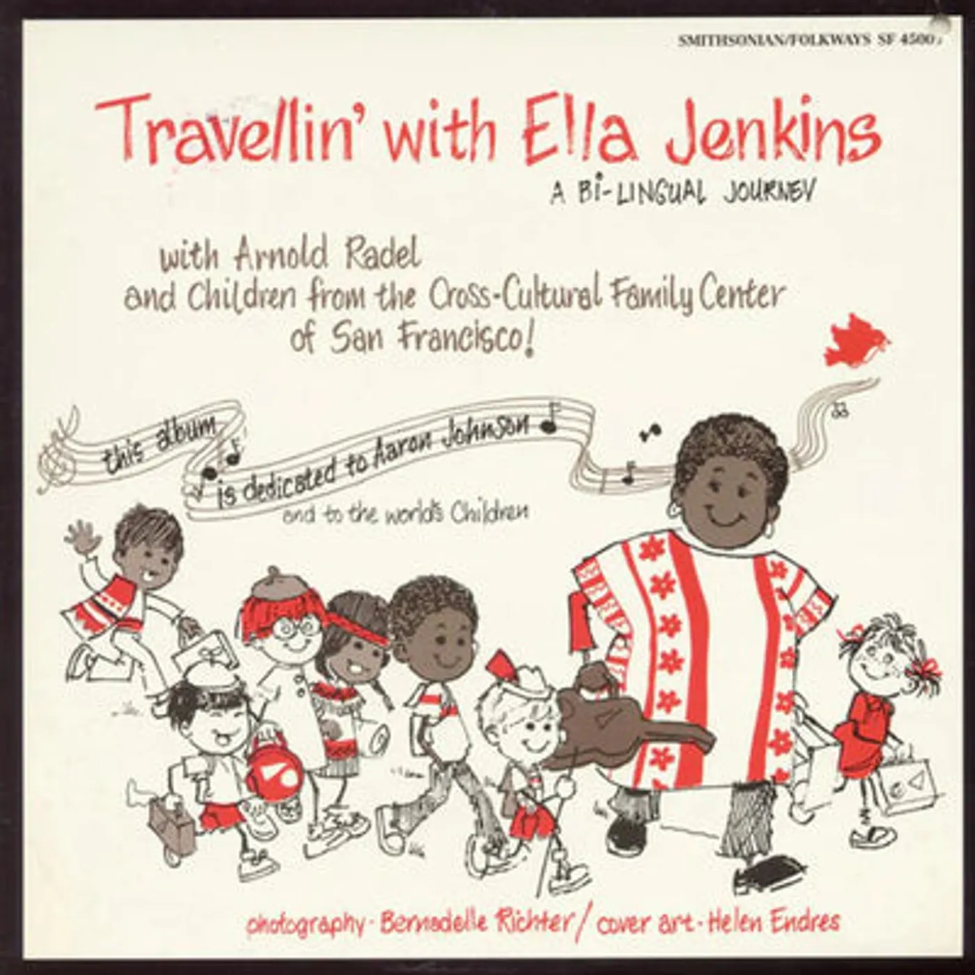 Ella Jenkins LP - Travellin With Ella Jenkins (Vinyl)