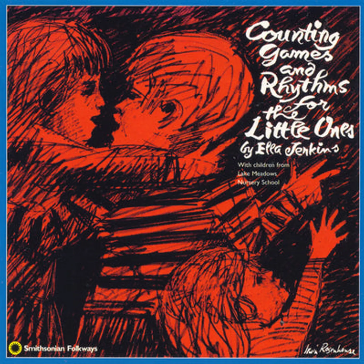 Ella Jenkins LP - Counting Games And Rhythms For (Vinyl)
