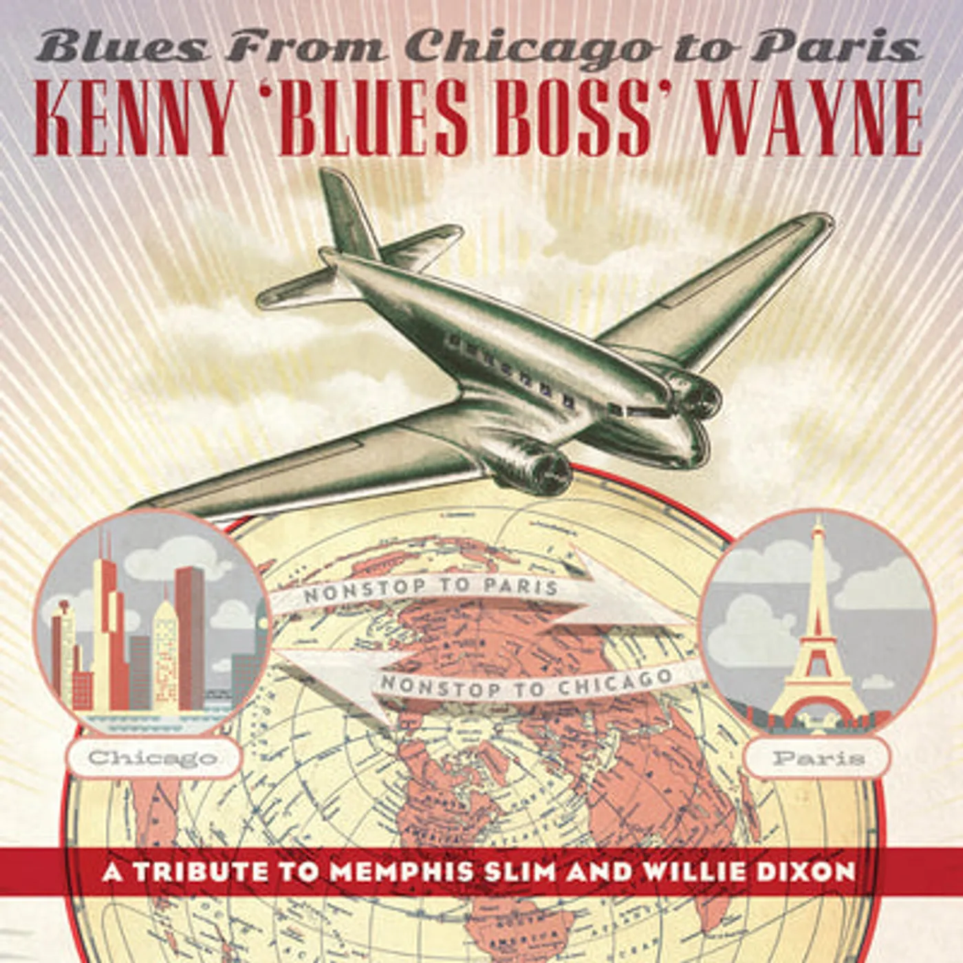 Kenny Blues Boss Wayne LP - Blues From Chicago To Paris (Vinyl)