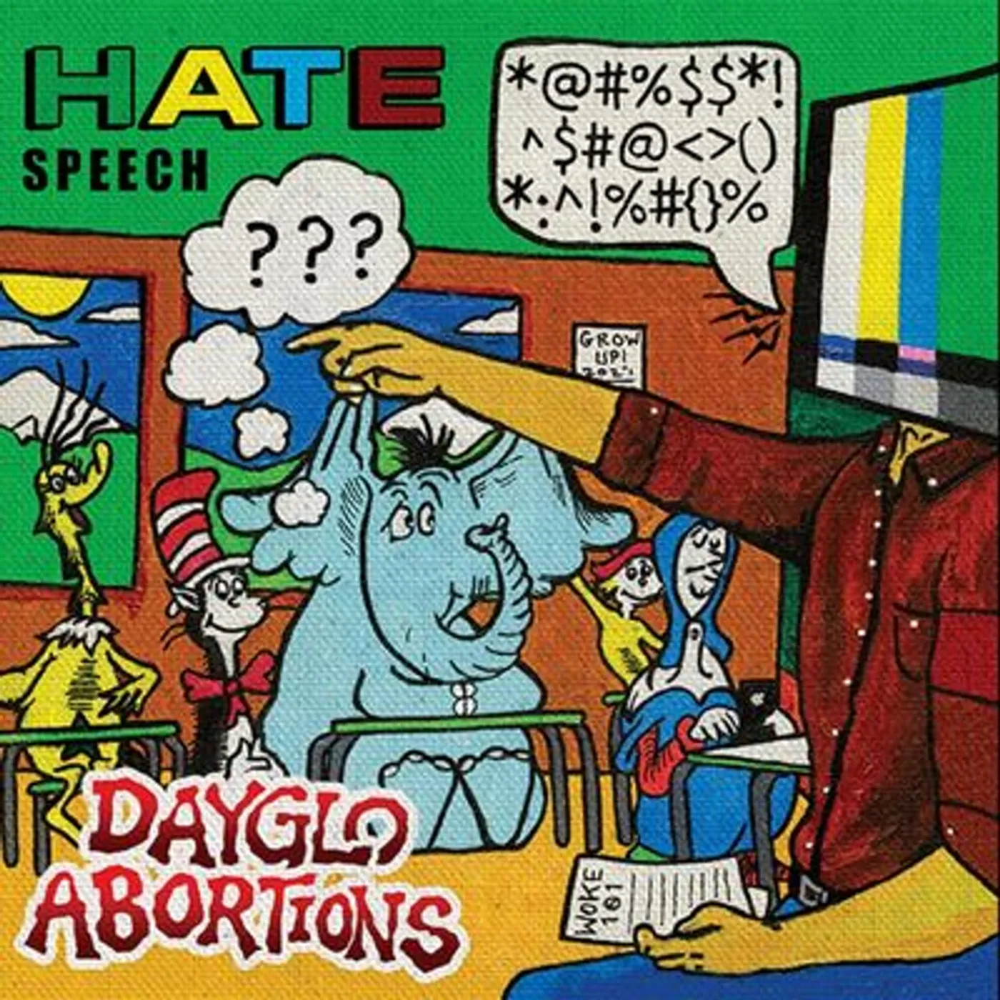 Dayglo Abortions LP - Hate Speech (Vinyl)