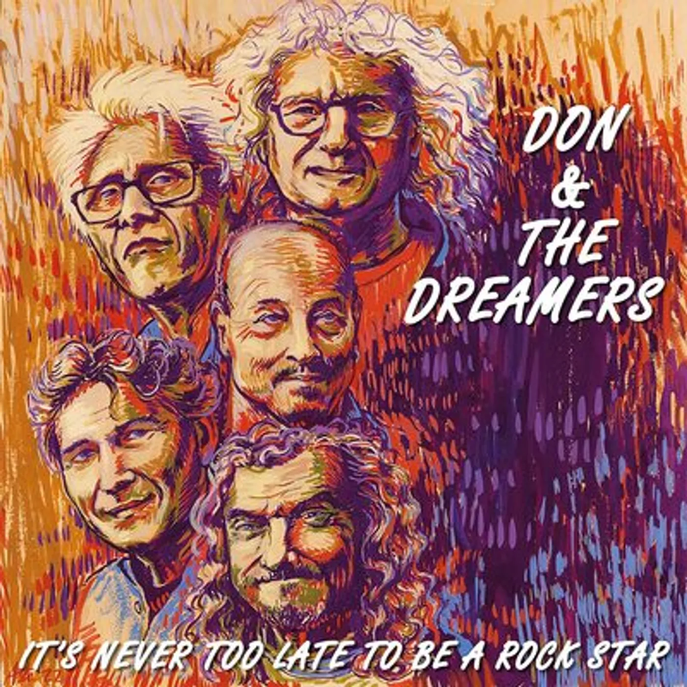 Don & The Dreamers LP - Its Never Too Late To Be A Rockstar (Vinyl)