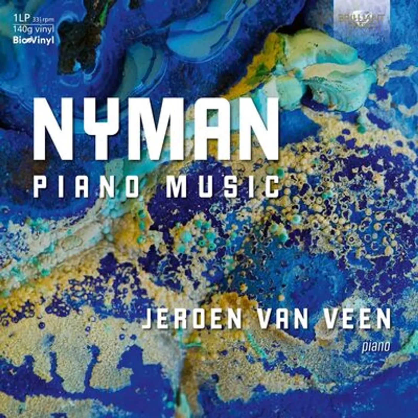 Jeroen Van Veen LP - Nyman Piano Music (Vinyl)