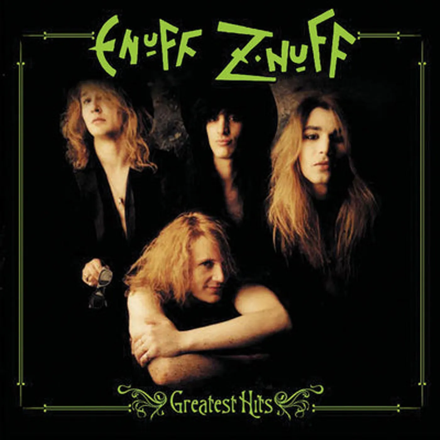 Enuff Znuff LP - Greatest Hits (Green & Black S (Vinyl)