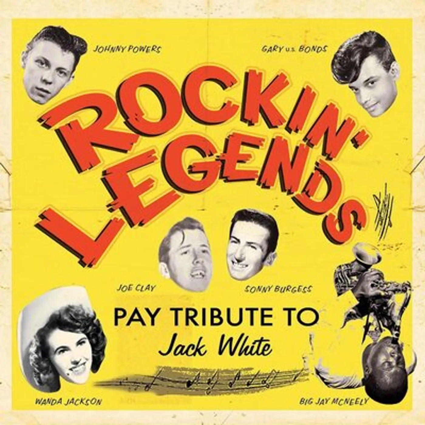 Various Artists LP - Rockin? Legends Pay Tribute To (Vinyl)