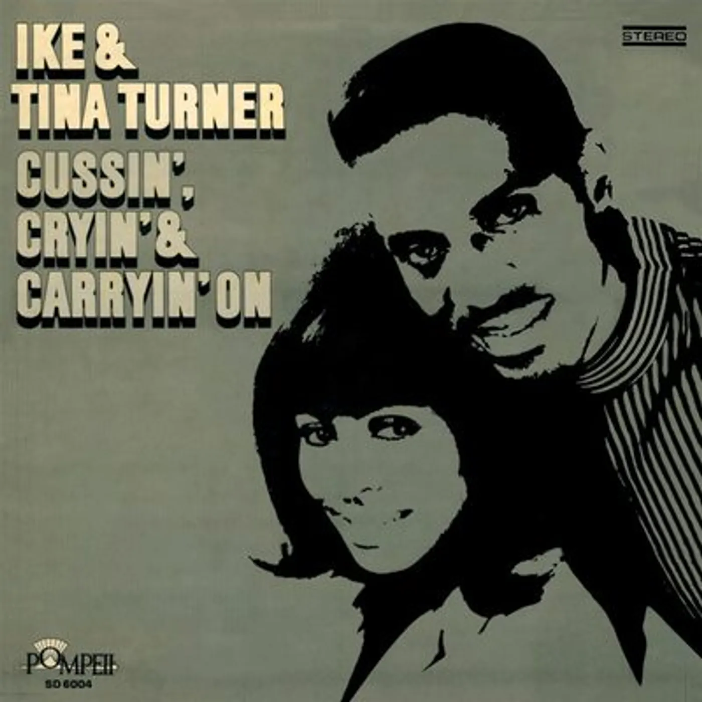 Ike & Tina Turner LP - Cussin  Cryin & Carryin On (Vinyl)