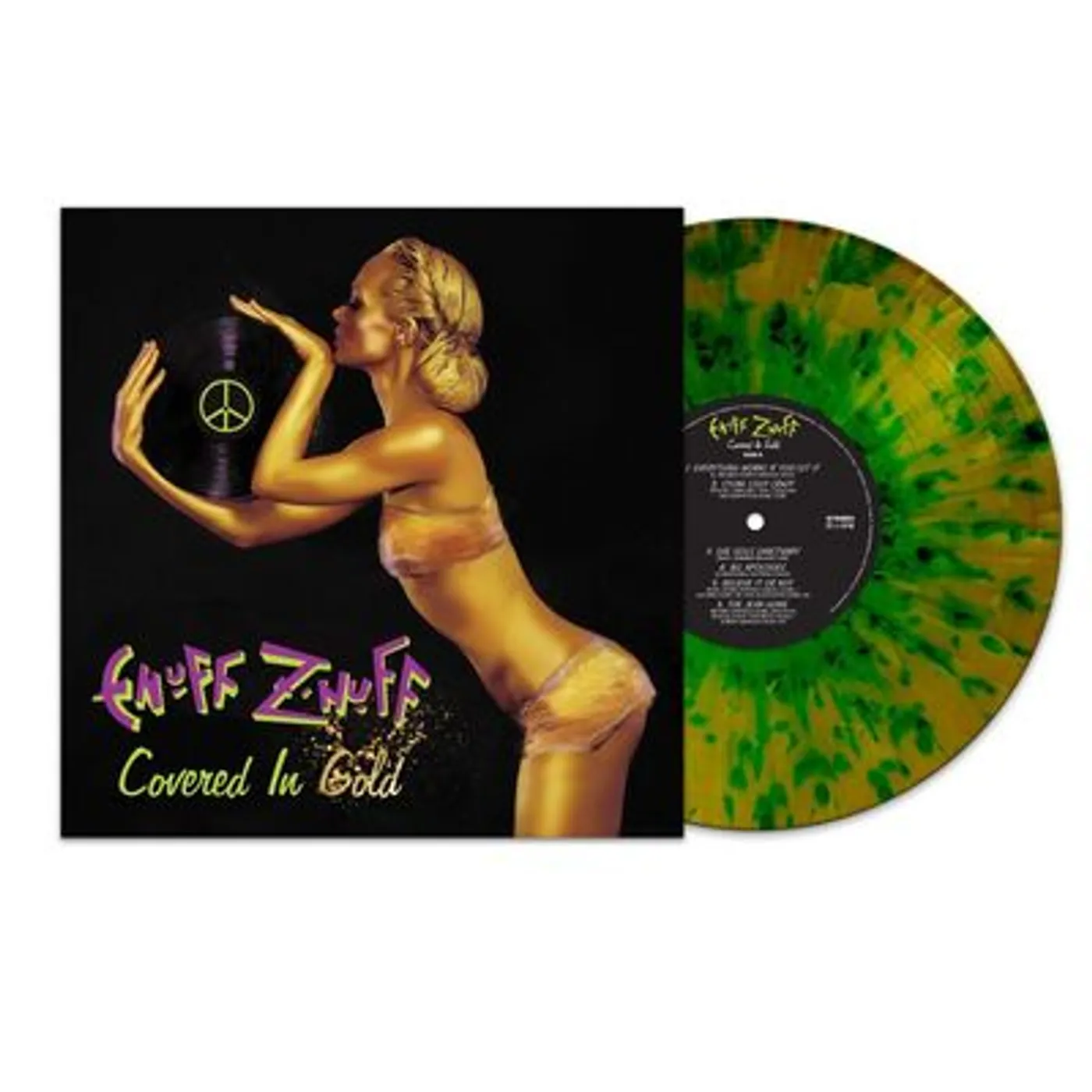 Enuff Znuff LP - Covered In Gold Green/Gold Spl (Vinyl)