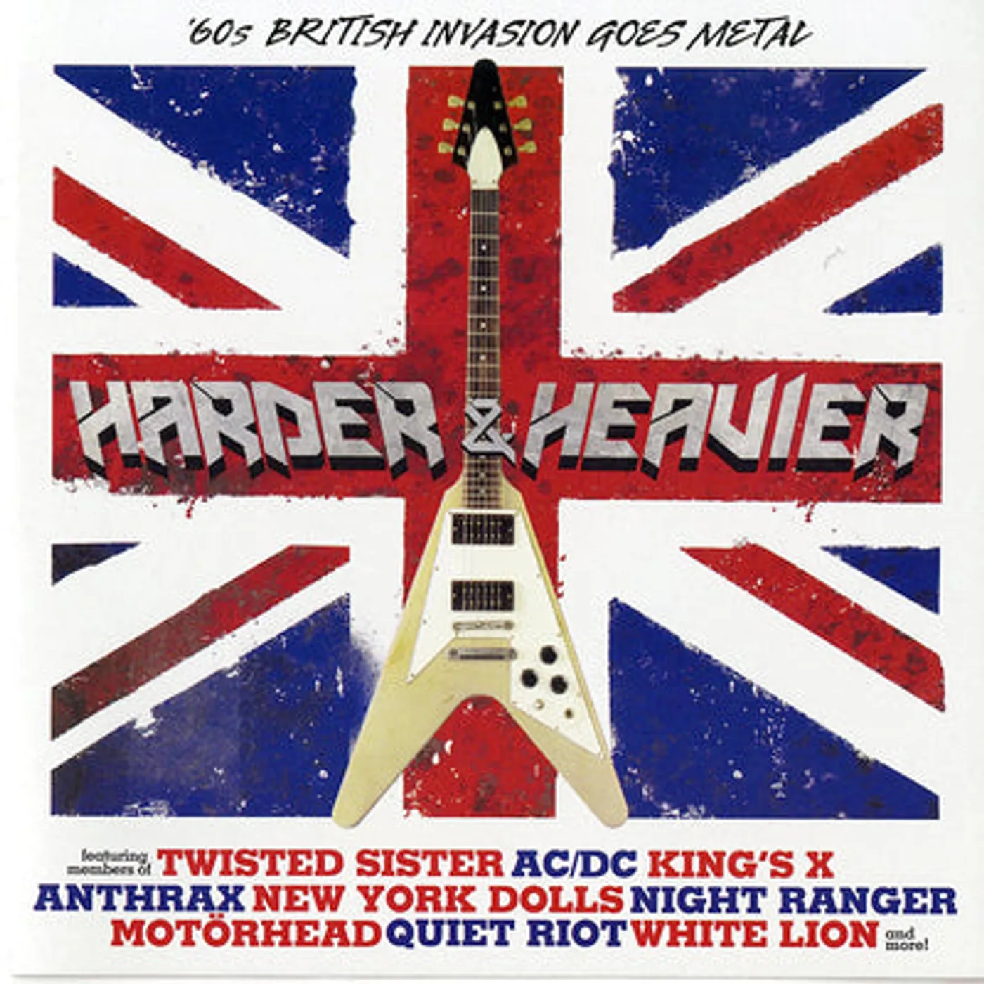 Various Artists LP - Harder And Heavier - 60S Brit (Vinyl)
