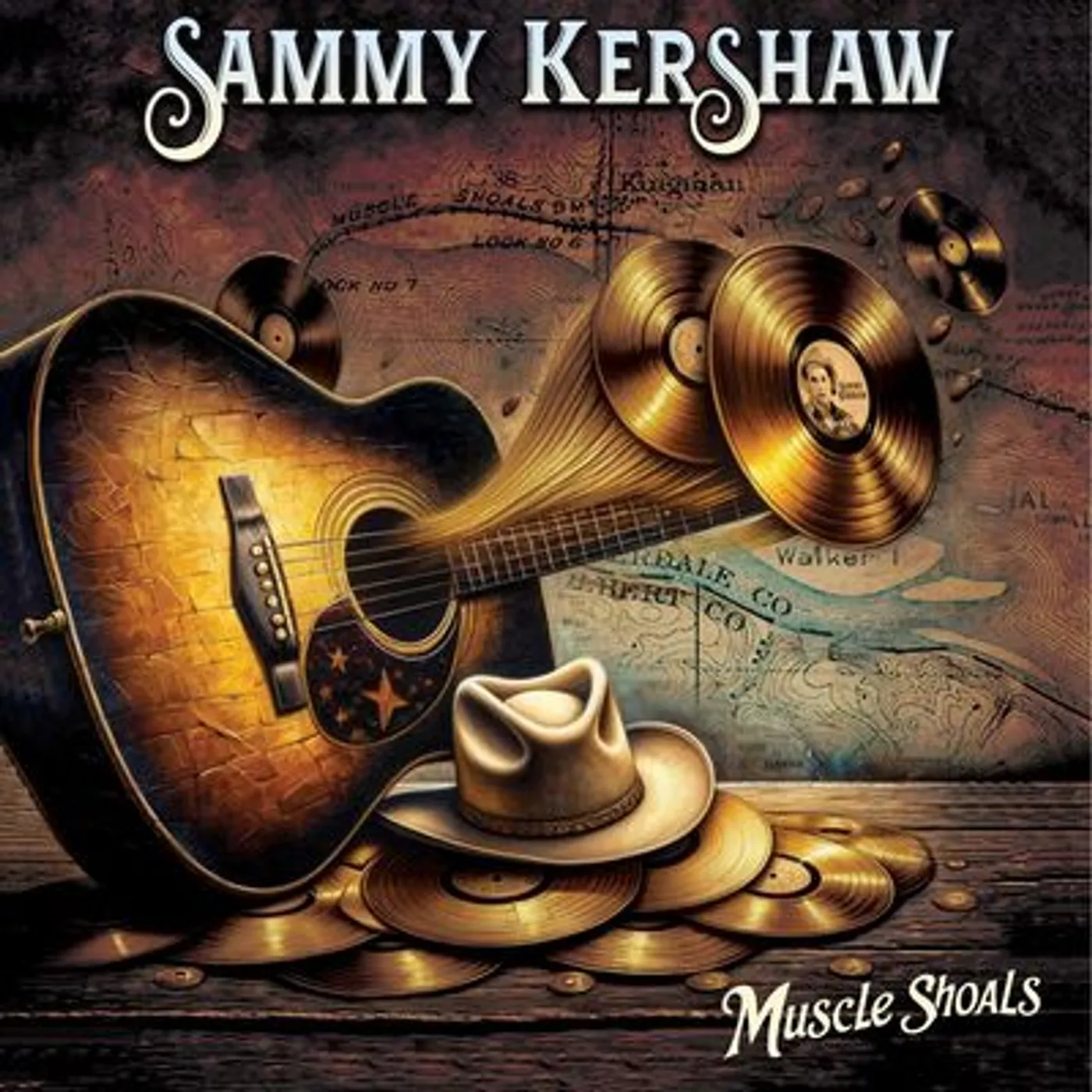 Sammy Kershaw LP - Muscle Shoals (Vinyl)