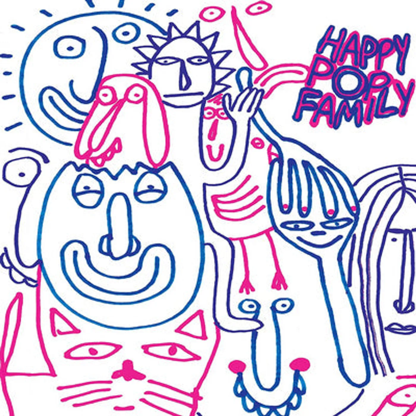 Monomyth LP - Happy Pop Family (Vinyl)
