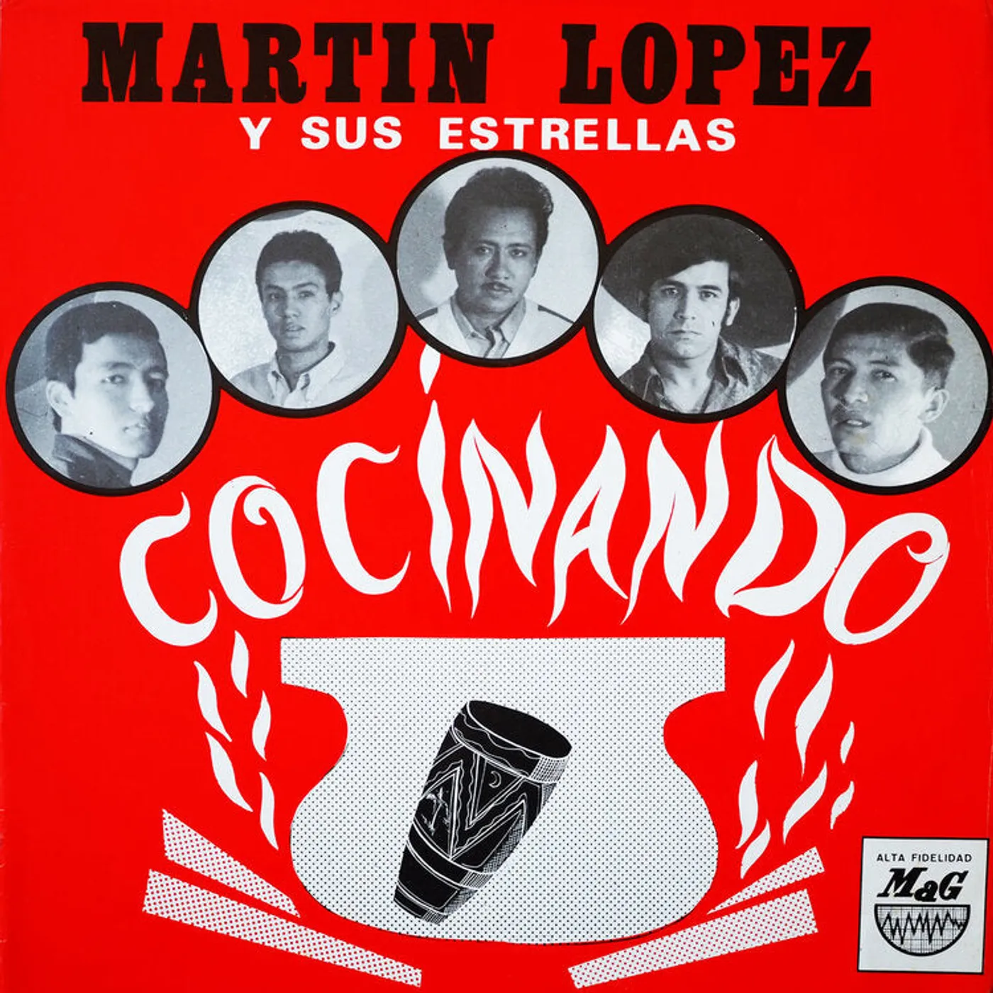 Martin Lopez Y Sus Estrellas LP - Cocinando (Vinyl)