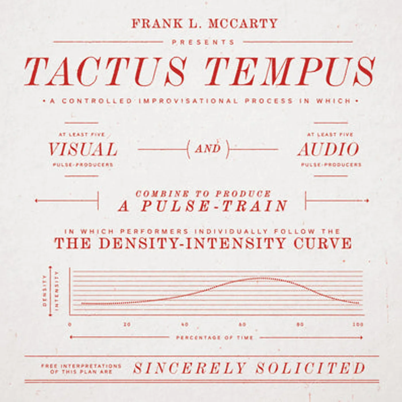 A Pulse Train LP - Tactus Tempus (Vinyl)