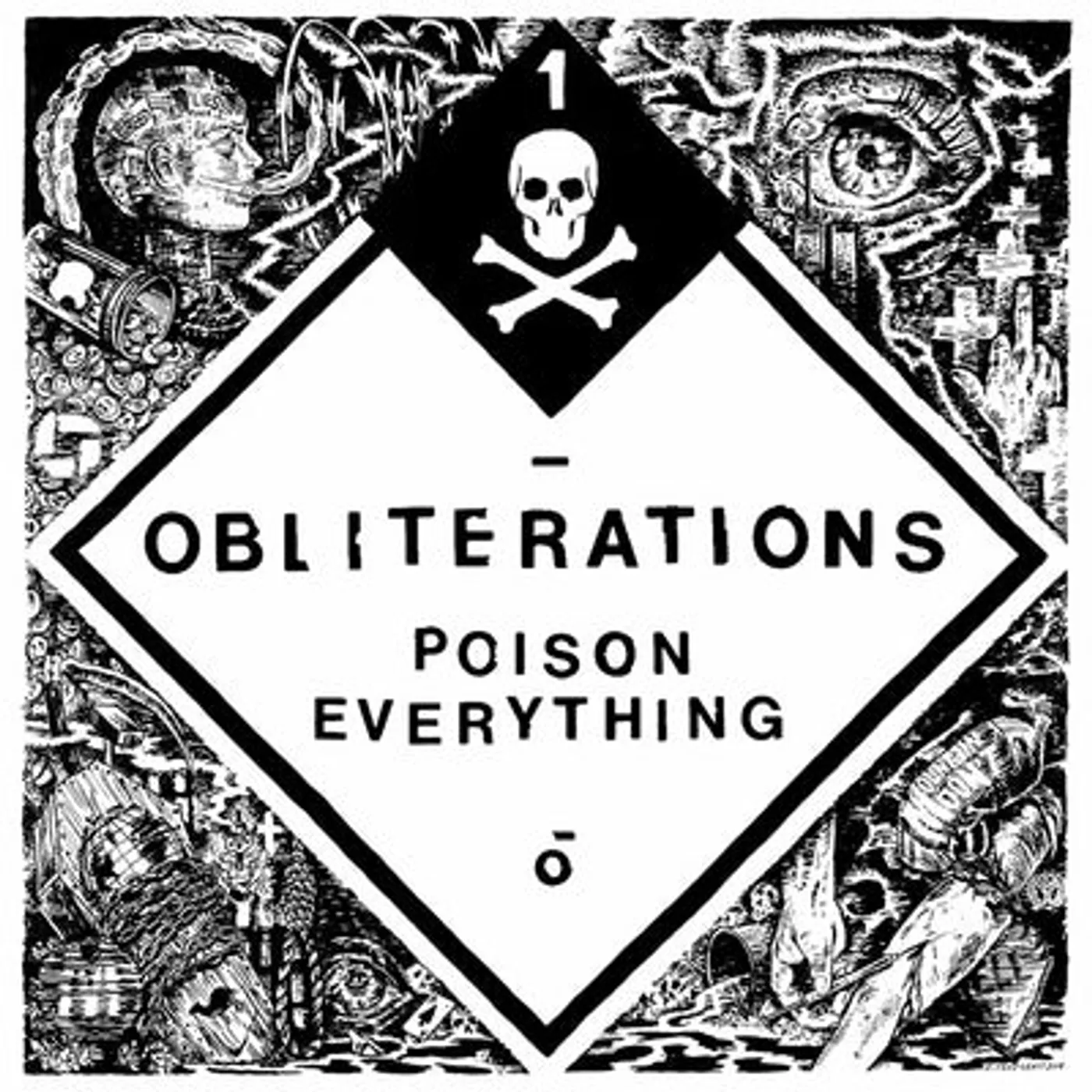 Obliterations LP - Poison Everything (Vinyl)