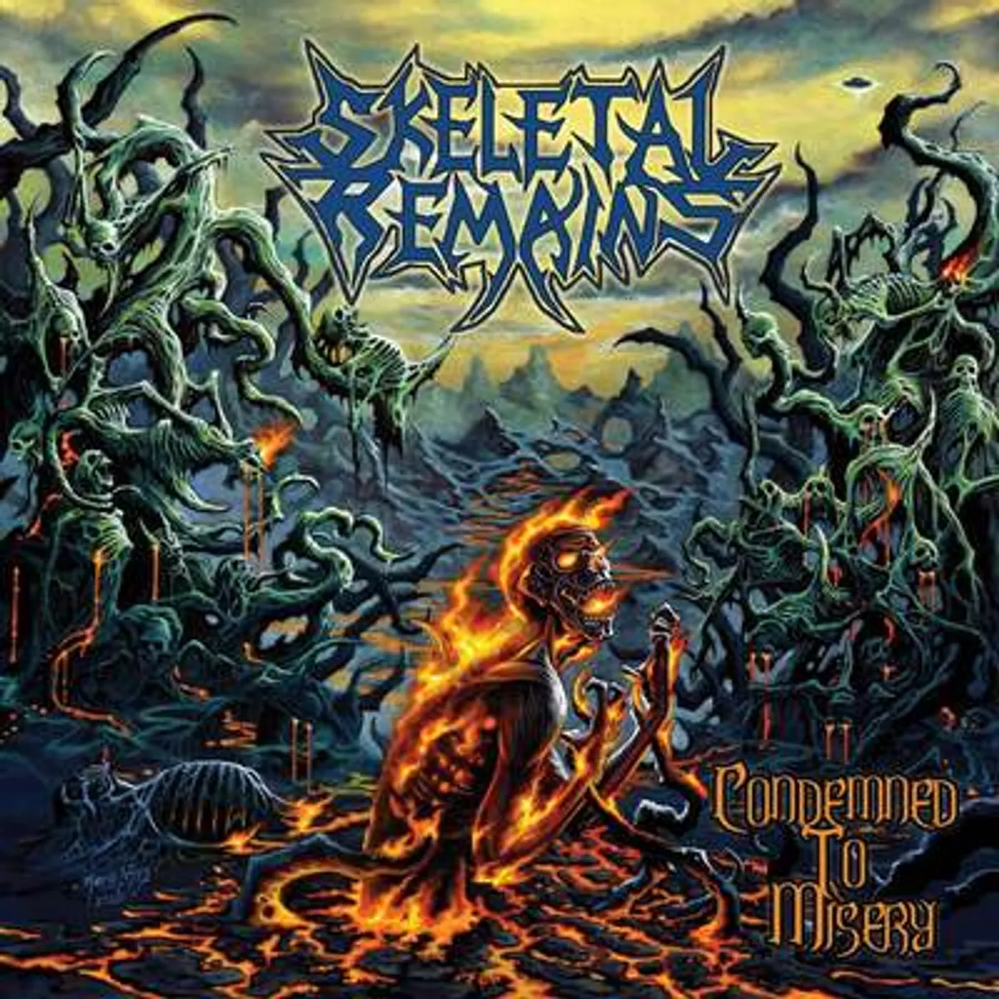 Skeletal Remains LP - Condemned To Misery (Re-Issue (Vinyl)