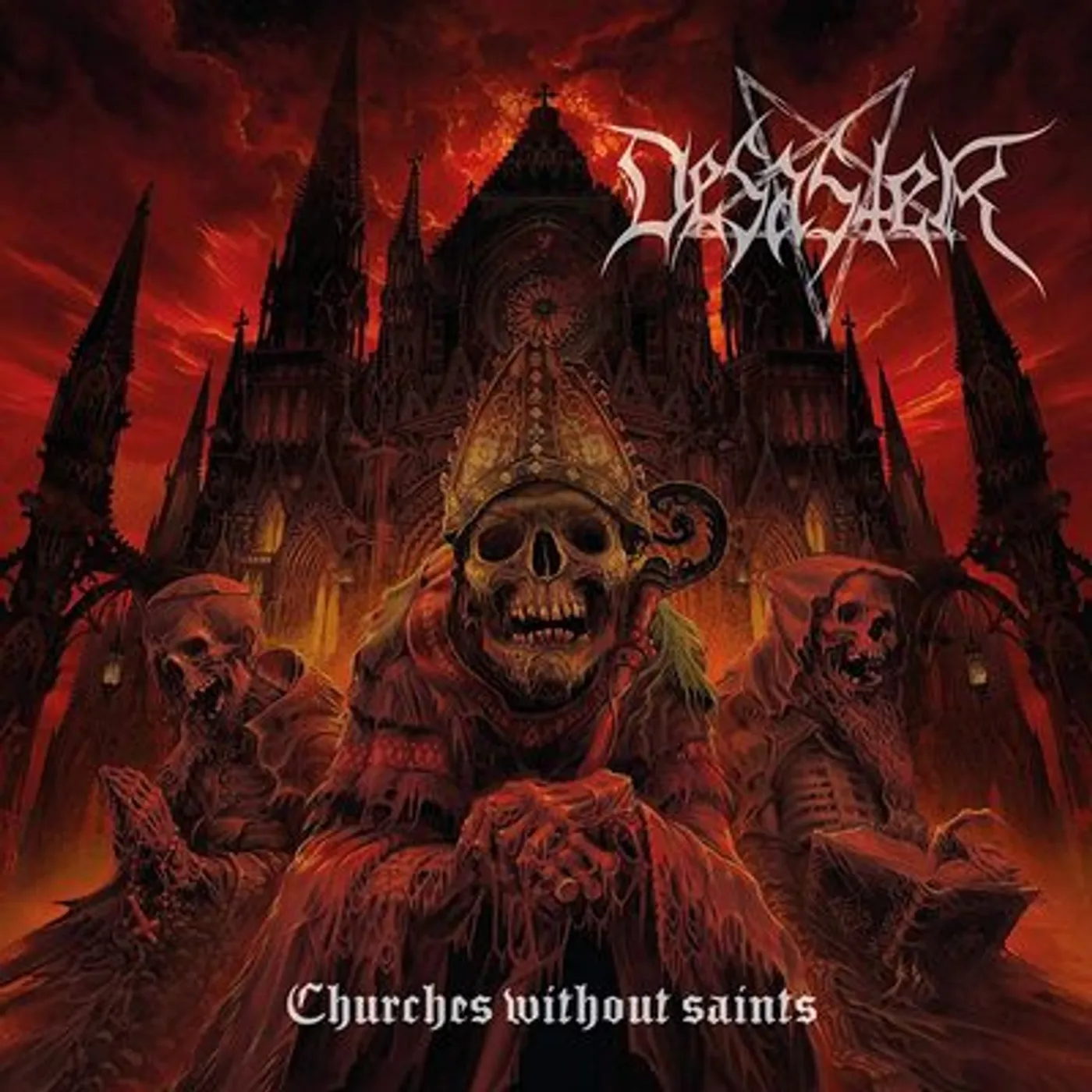 Desaster LP - Churches Without Saints (Vinyl)
