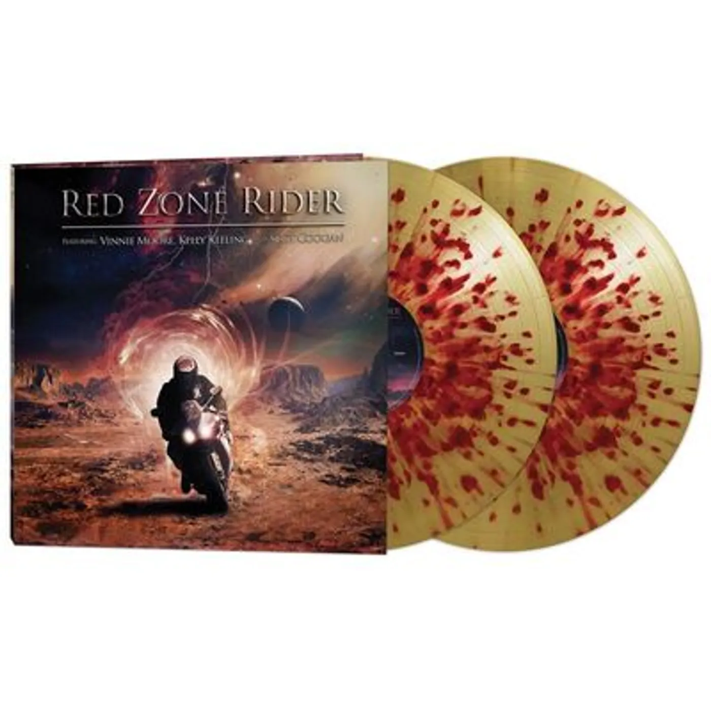 Red Zone Rider LP - Red Zone Rider [Gold/Red Splat (Vinyl)