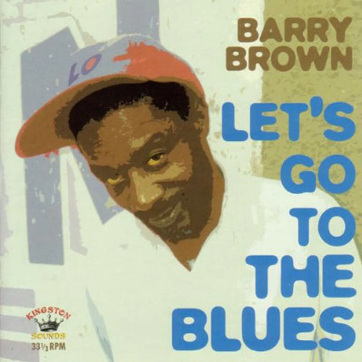 Barry Brown LP - Lets Go To The Blues (Vinyl)