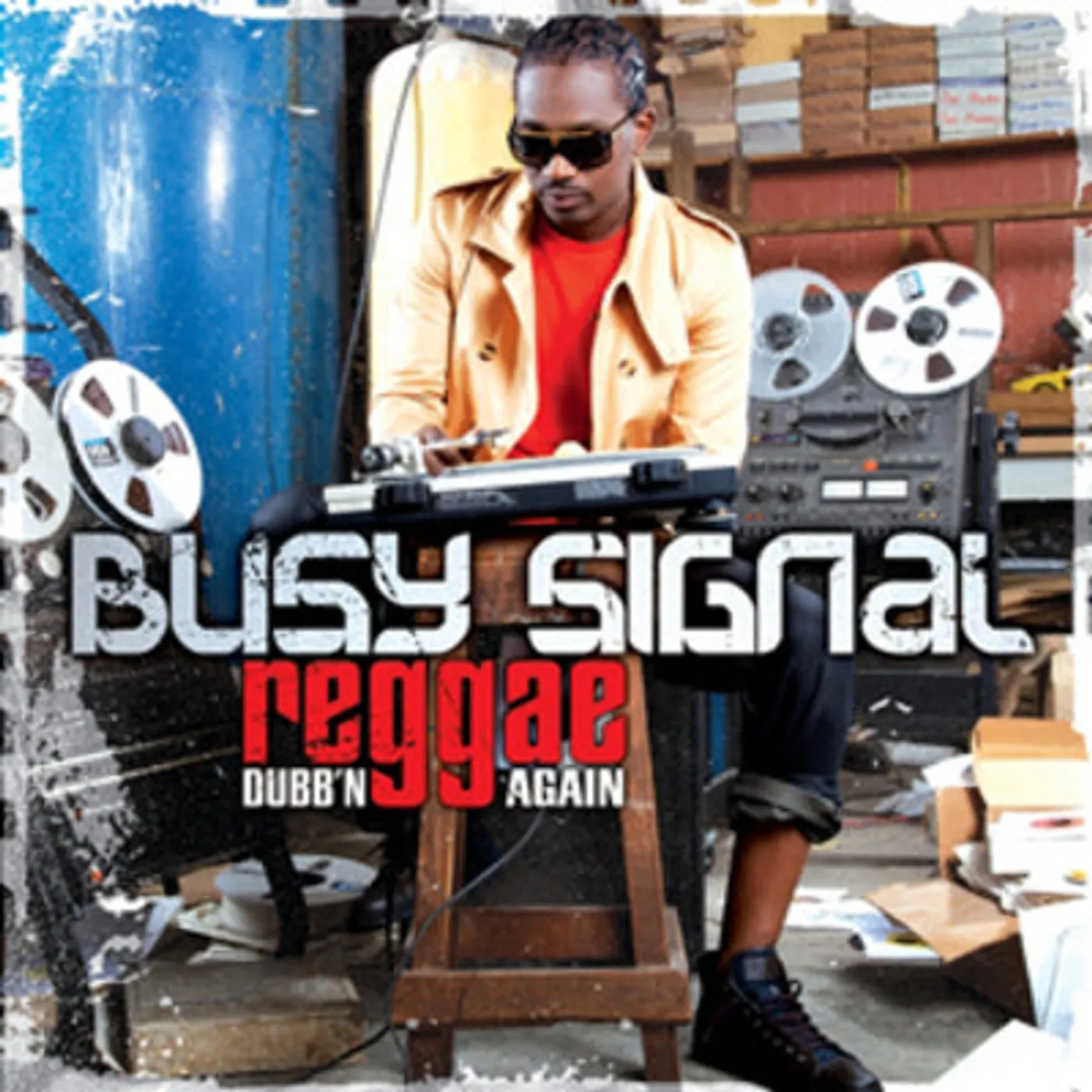 Busy Signal LP - Reggae Music Dubbn Again (Vinyl)