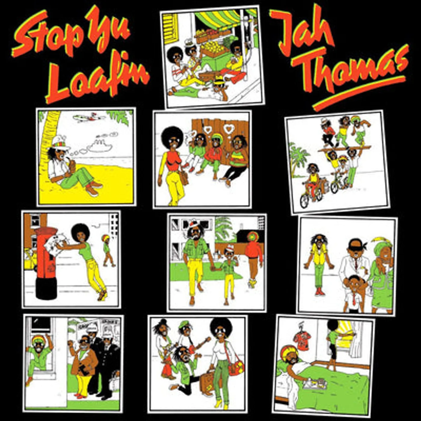 Jah Thomas LP - Stop Yu Loafing (Vinyl)