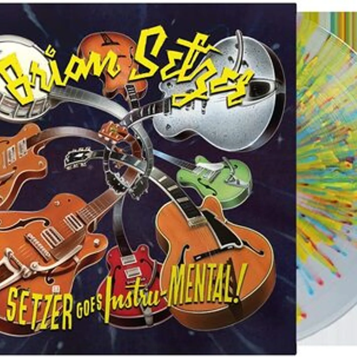 Brian Setzer LP - Setzer Goes Instru-Mental! (Vinyl)