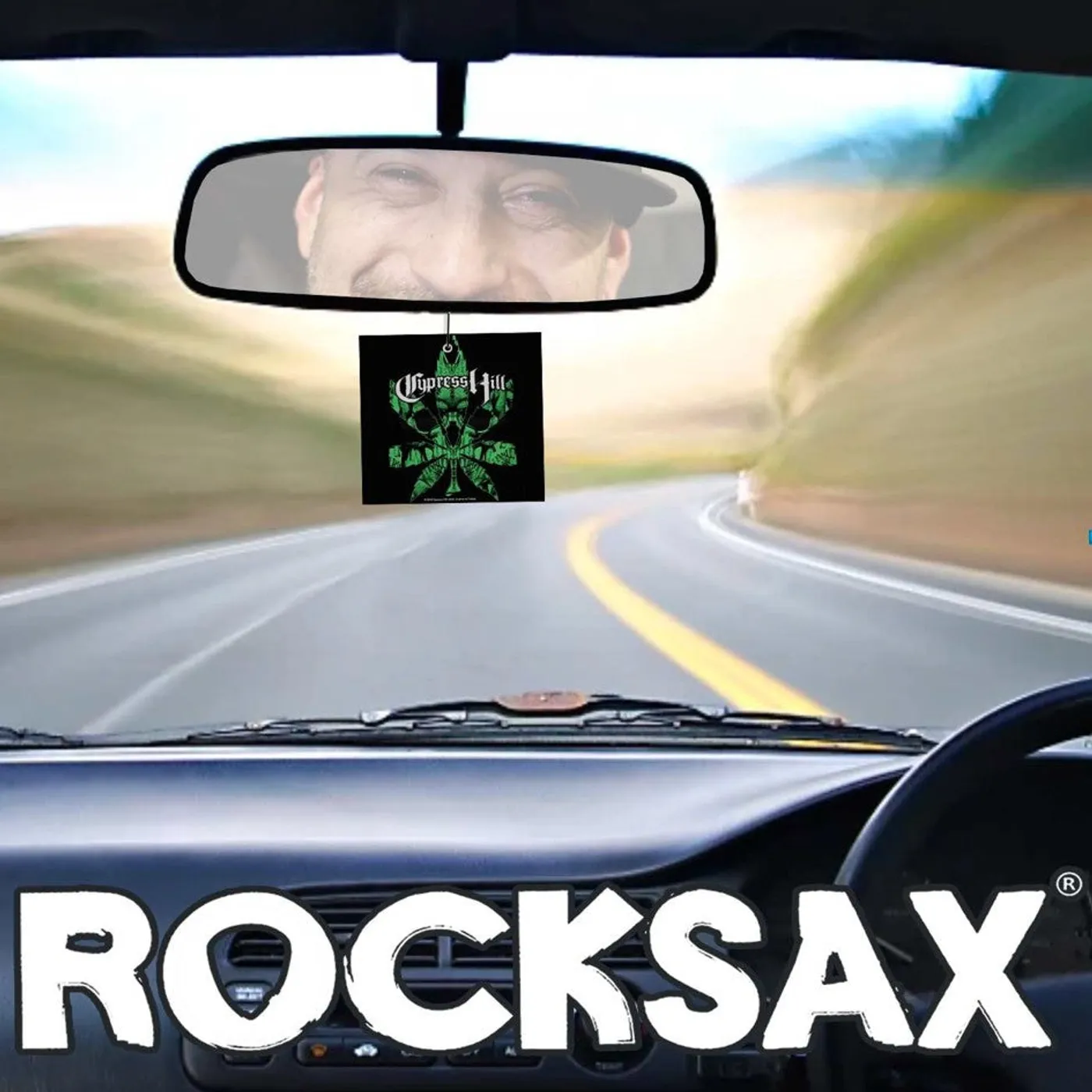 Rocksax  Cypress Hill Air Freshener  - Logo